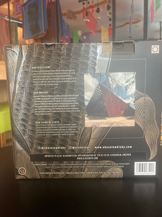 Coffre Whisky du Mexique + Liquer de Maïs