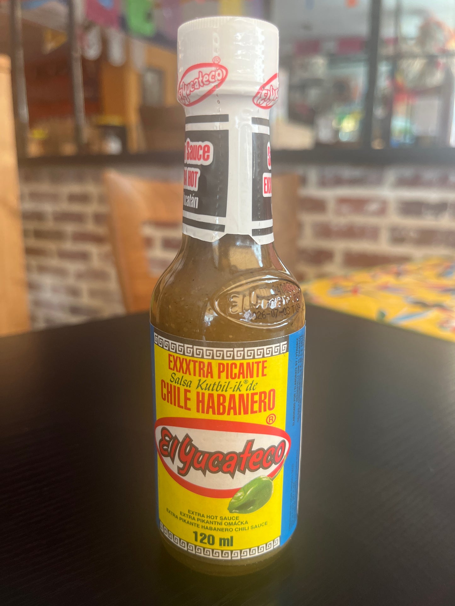 Sauce Kutbil-ik de chile Habanero